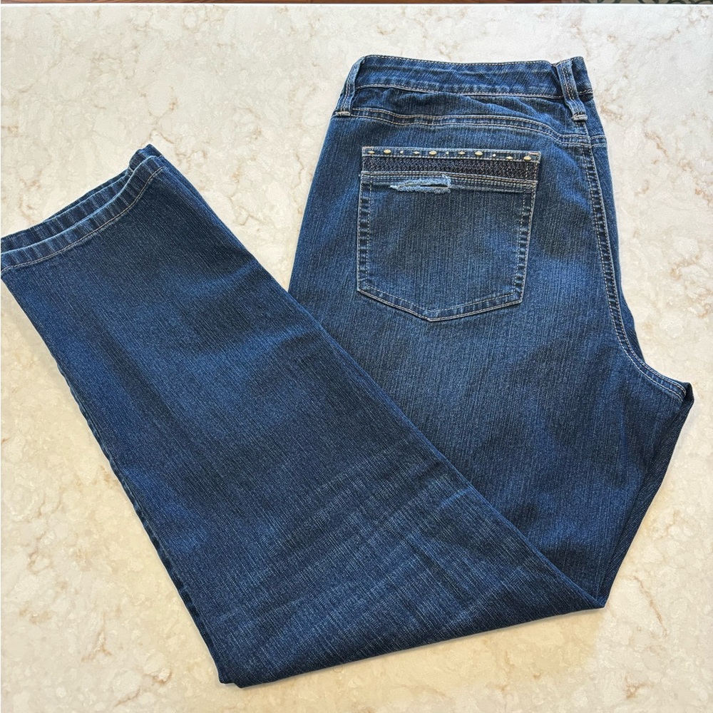 NWOT White House Black Market Blanc Jeans